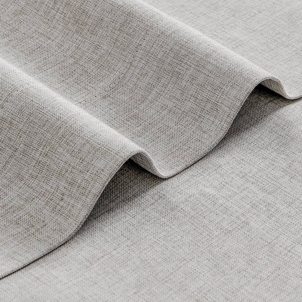 Aiden 100% Blackout Linen Textued Curtains
