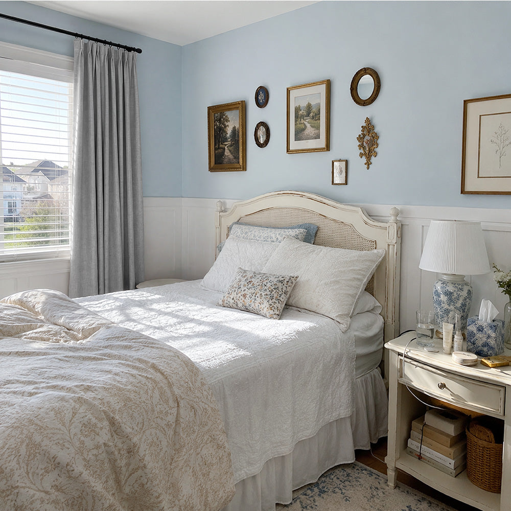 Aiden 100% Blackout Linen Textued Curtains