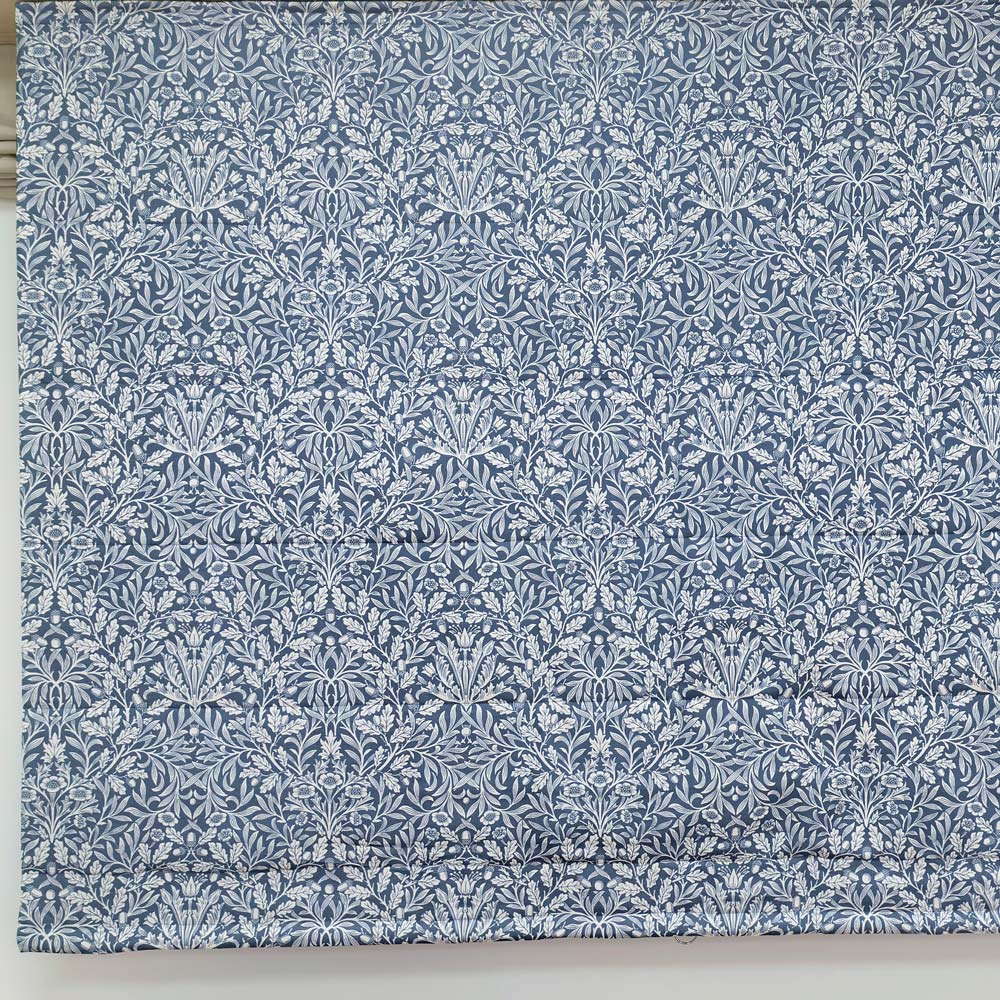 Aino Botanical Custom Roman Shade