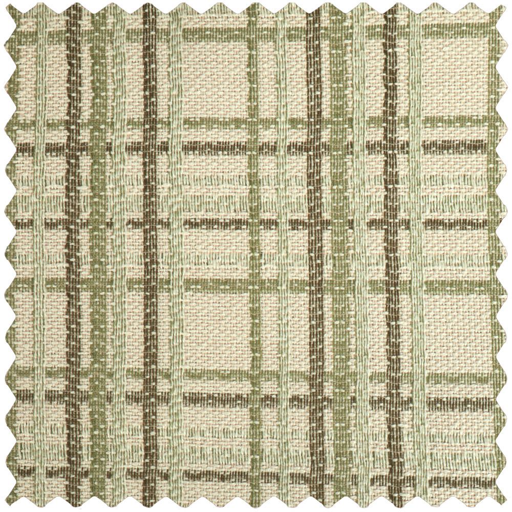 Alder Textured Grid Linen-Cotton Curtains