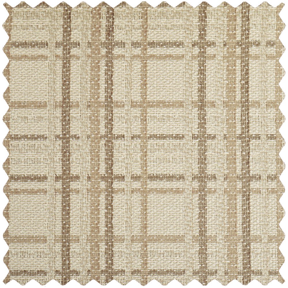 Alder Textured Grid Linen-Cotton Curtains