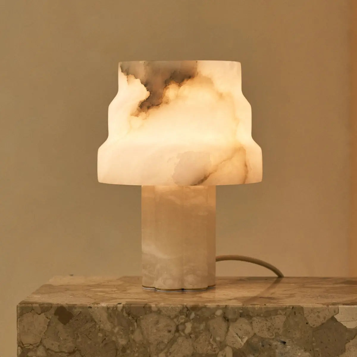 Alessandra Alabaster Lamp | Elegant Modern Lighting for Interiors-0