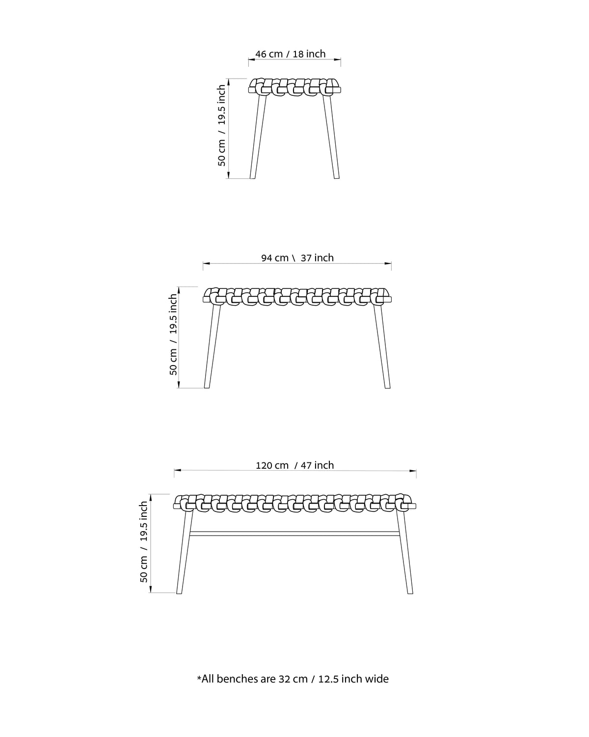Truffle Velvet Woven Bench