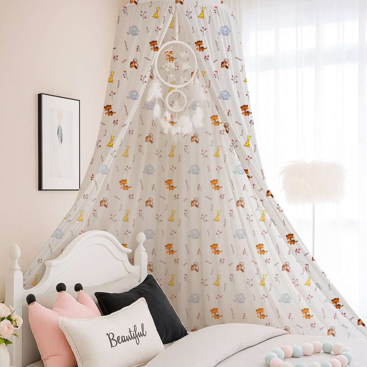 Animal Printed Canopy