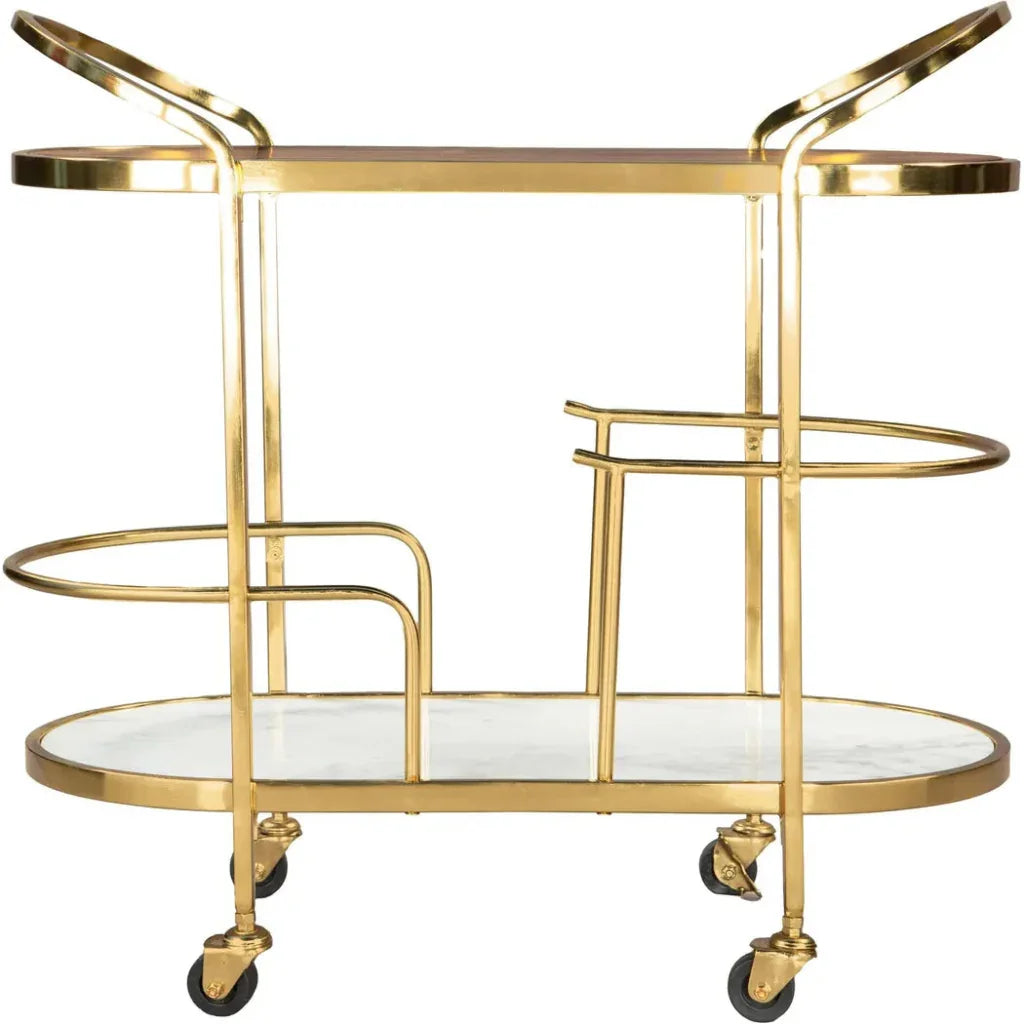 Antalya Golden Bar Cart