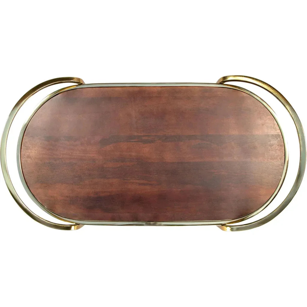Antalya Golden Bar Cart