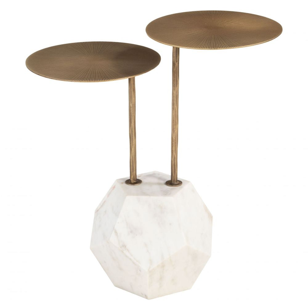 Anten Marble Base Nesting Side Table
