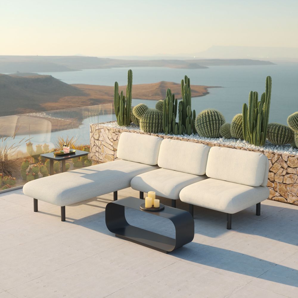 Aperto Olefin Fabric Outdoor Accent Chair