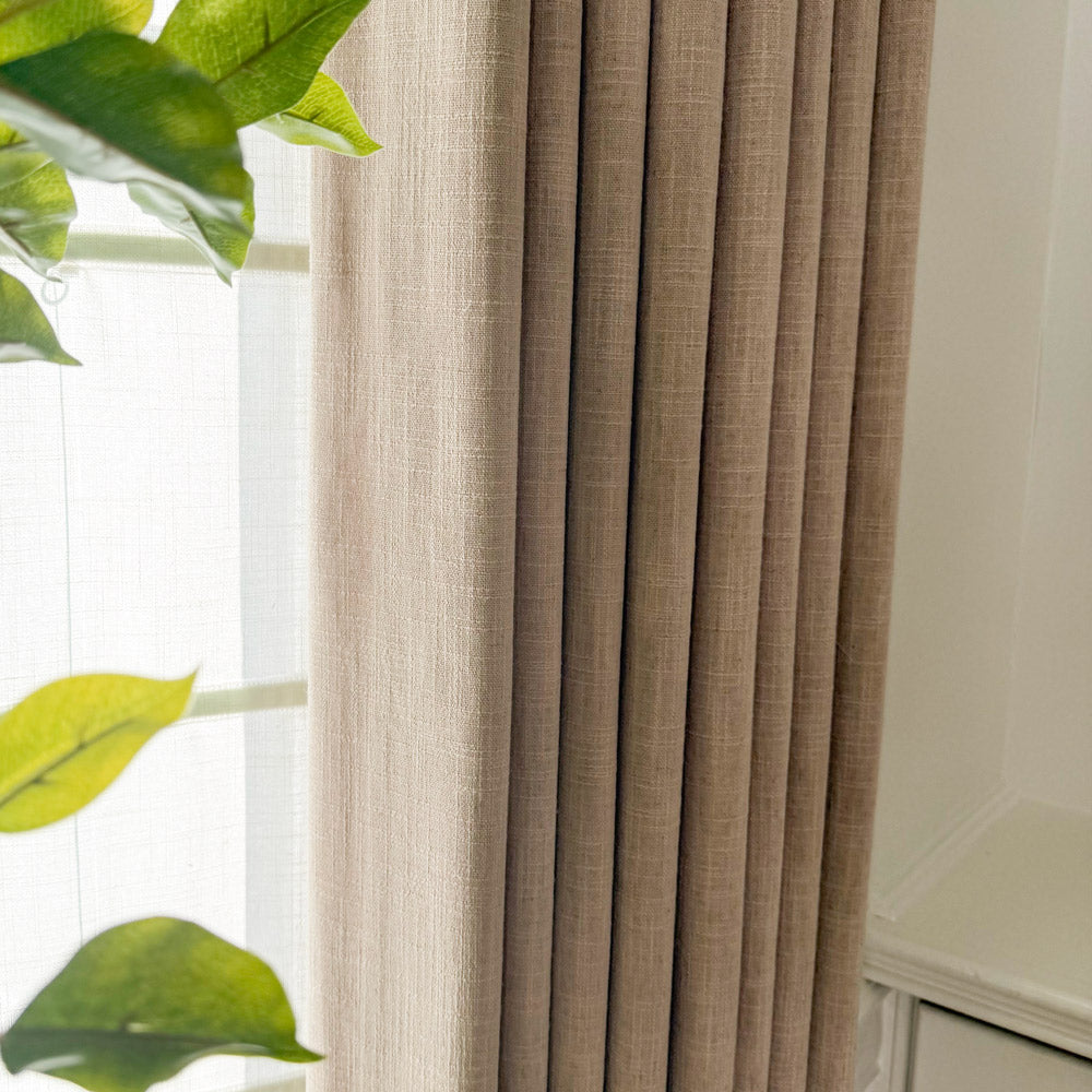 Arabella Classic Linen Blend Curtains