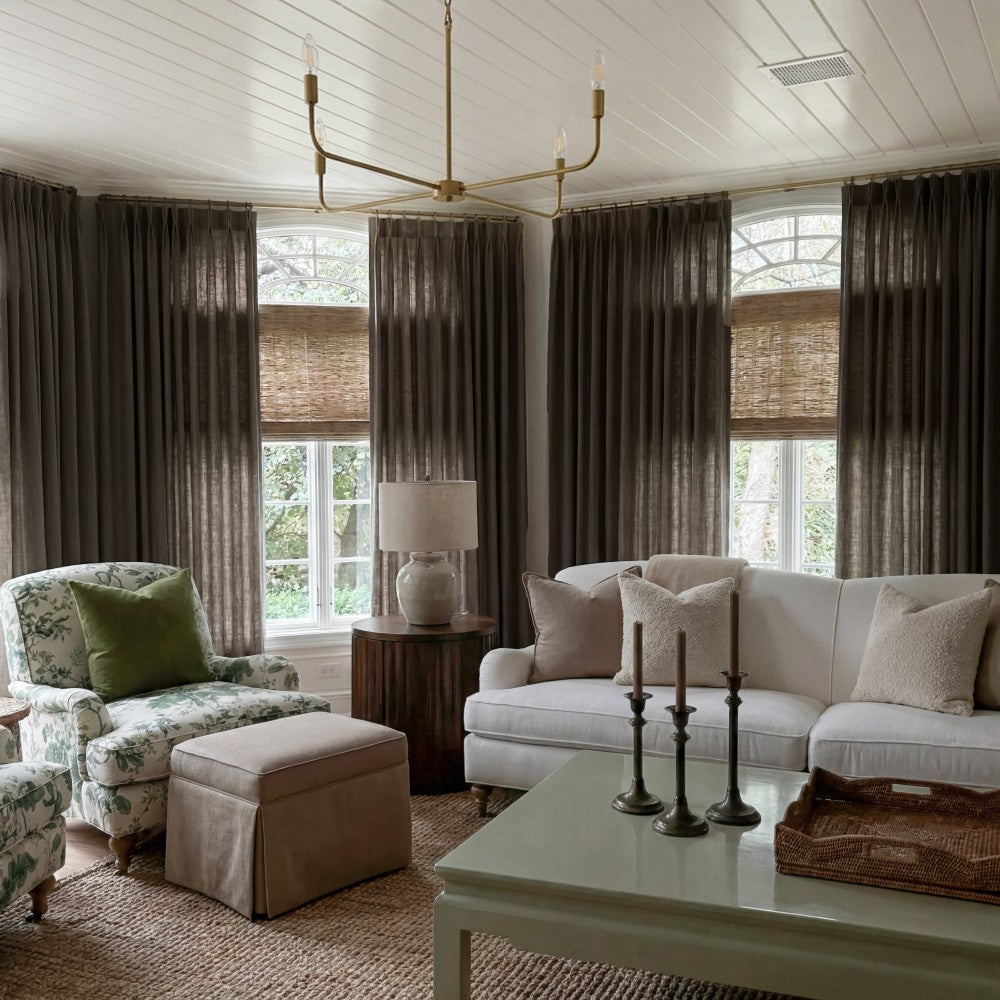 Arabella Classic Linen Blend Curtains