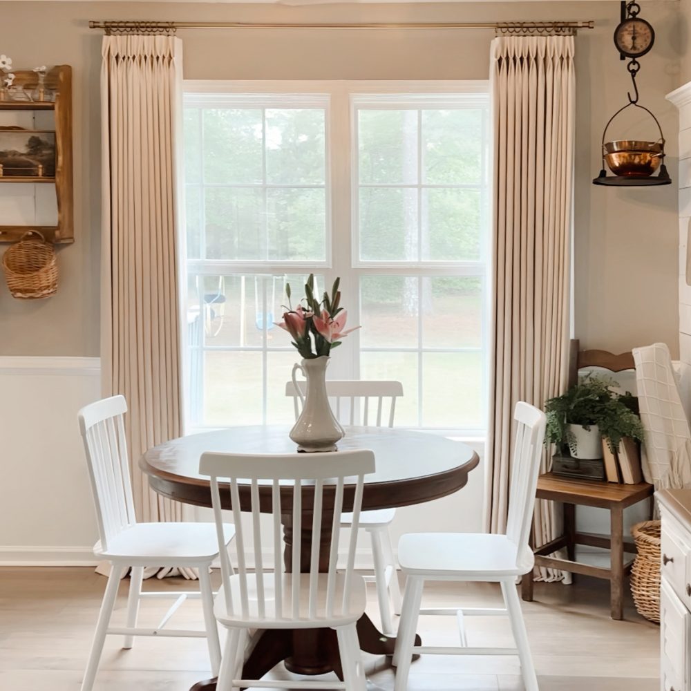 Arabella Classic Linen Blend Curtains