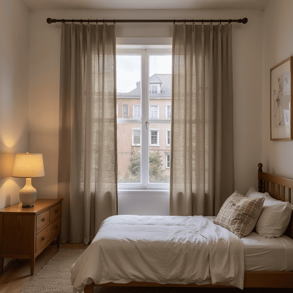 Arabella Classic Linen Blend Curtains