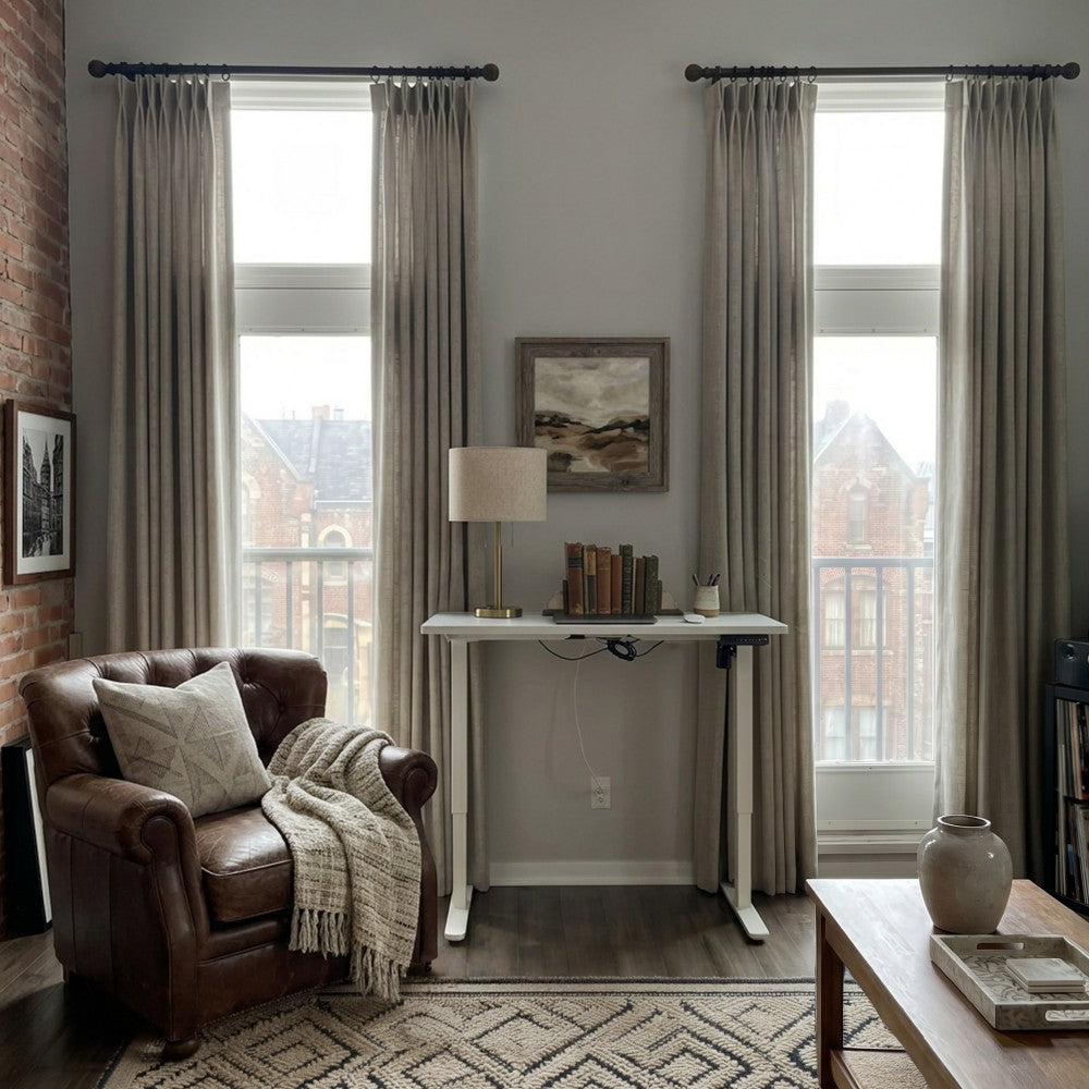 Arabella Classic Linen Blend Curtains