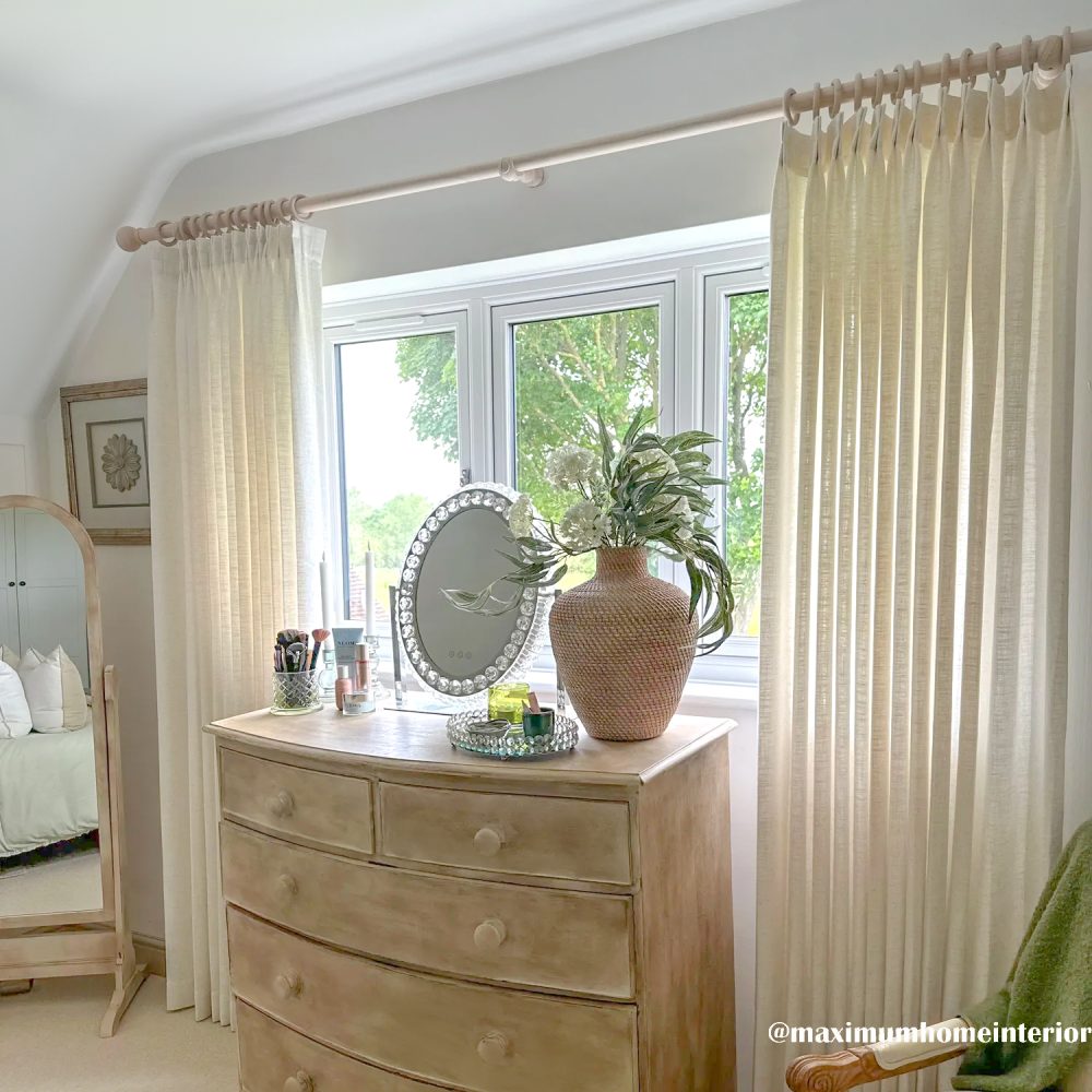 Arabella Classic Linen Blend Curtains