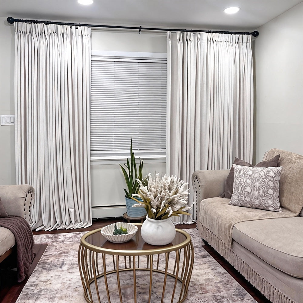 Arabella Classic Linen Blend Curtains