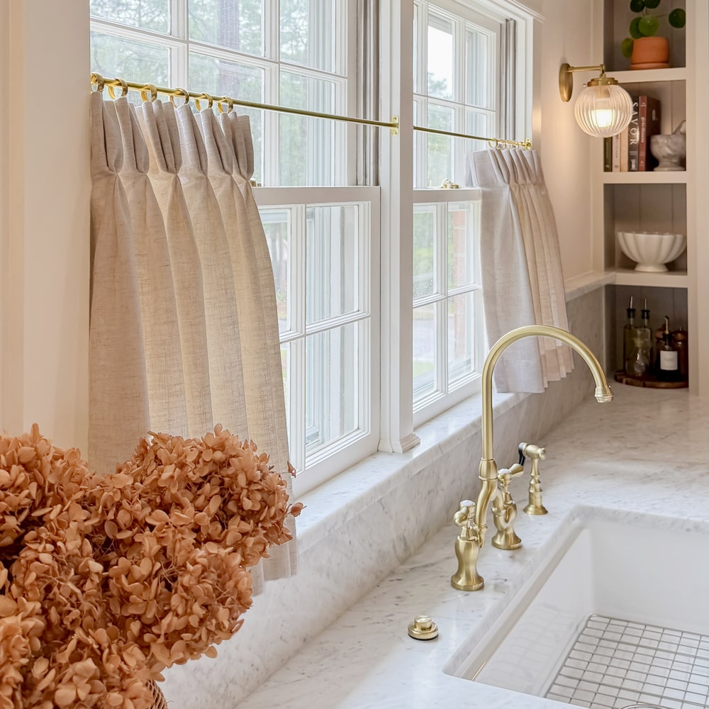 Arabella Classic Linen Blend Curtains