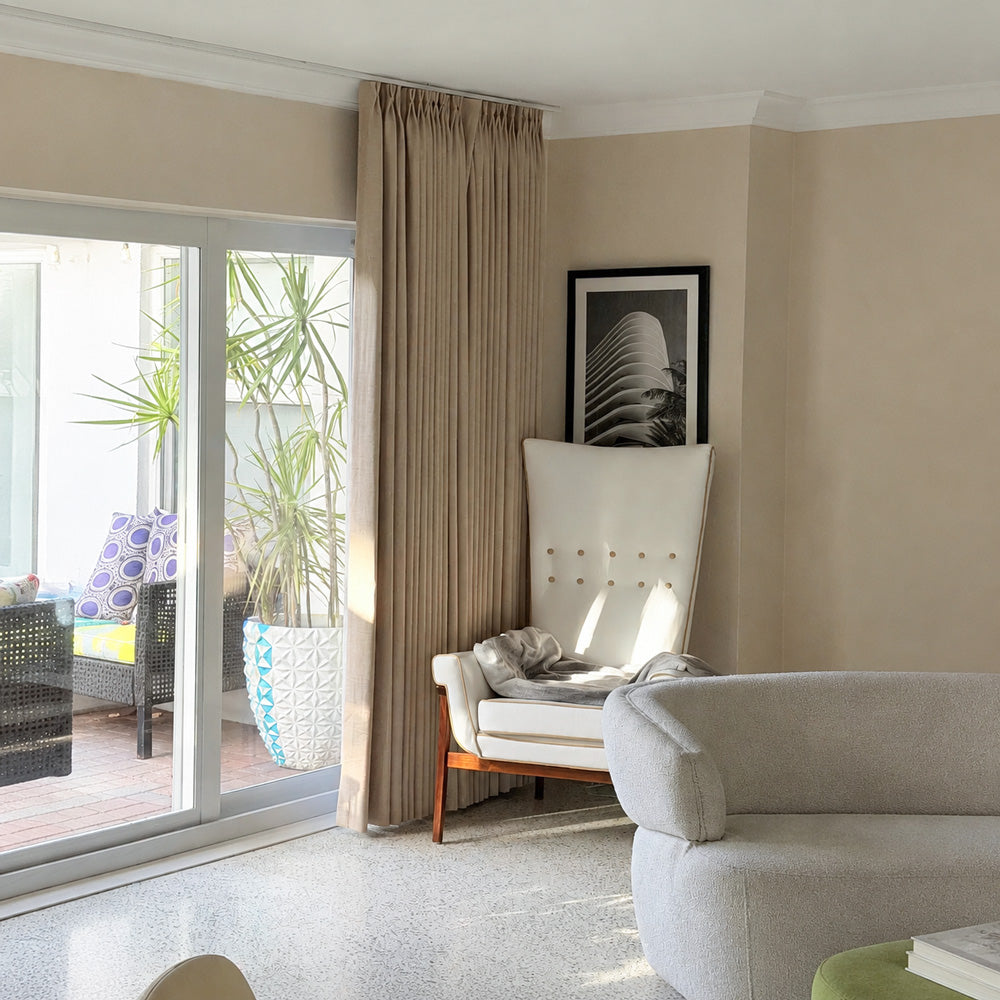 Arabella Classic Linen Blend Curtains