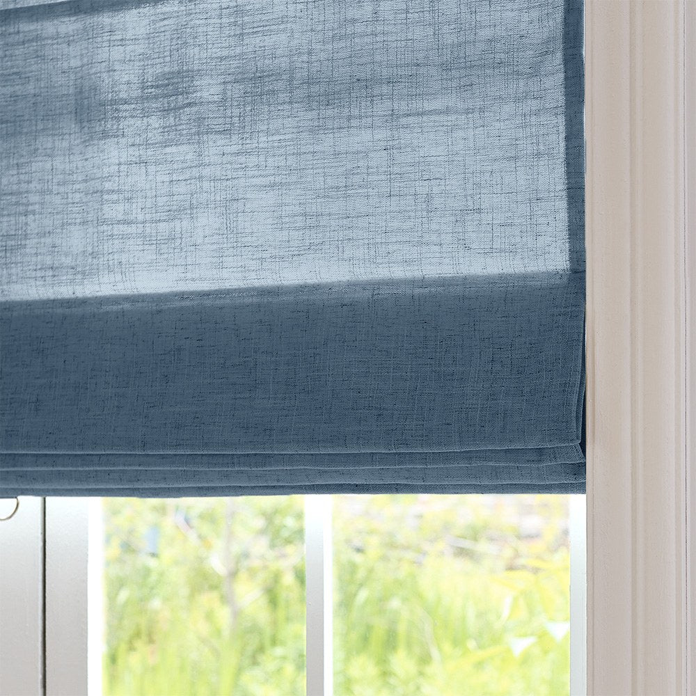Arabella Light Linen Roman Shade