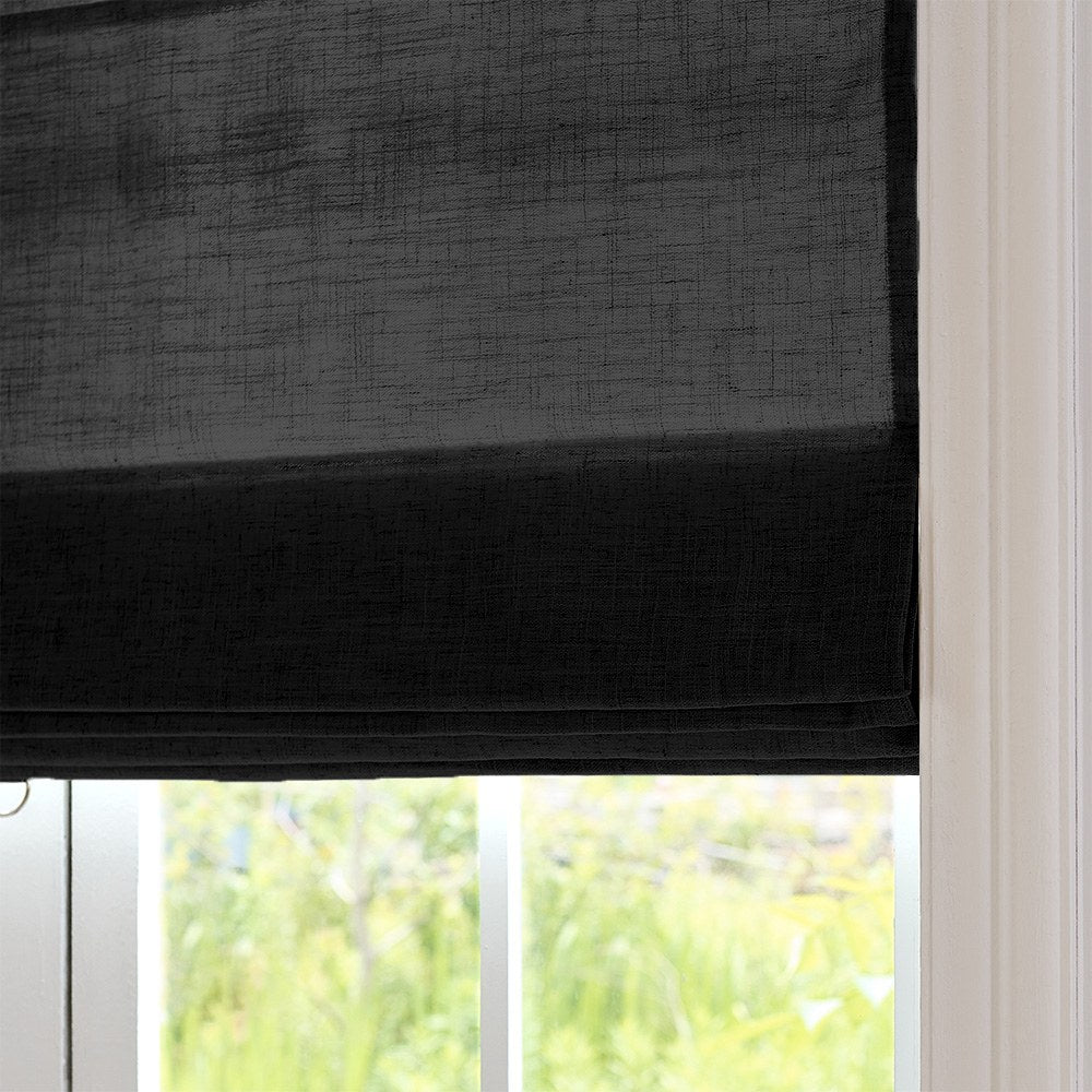 Arabella Light Linen Roman Shade