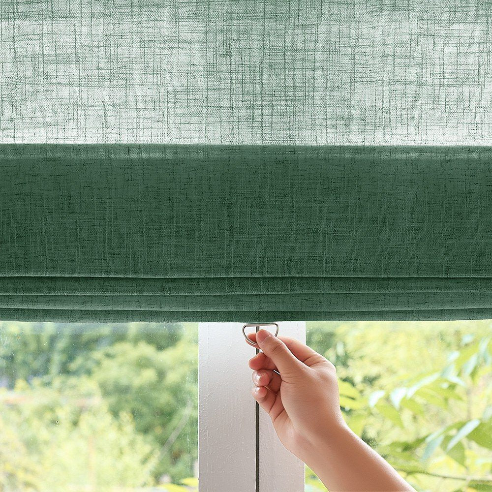 Arabella Light Linen Roman Shade