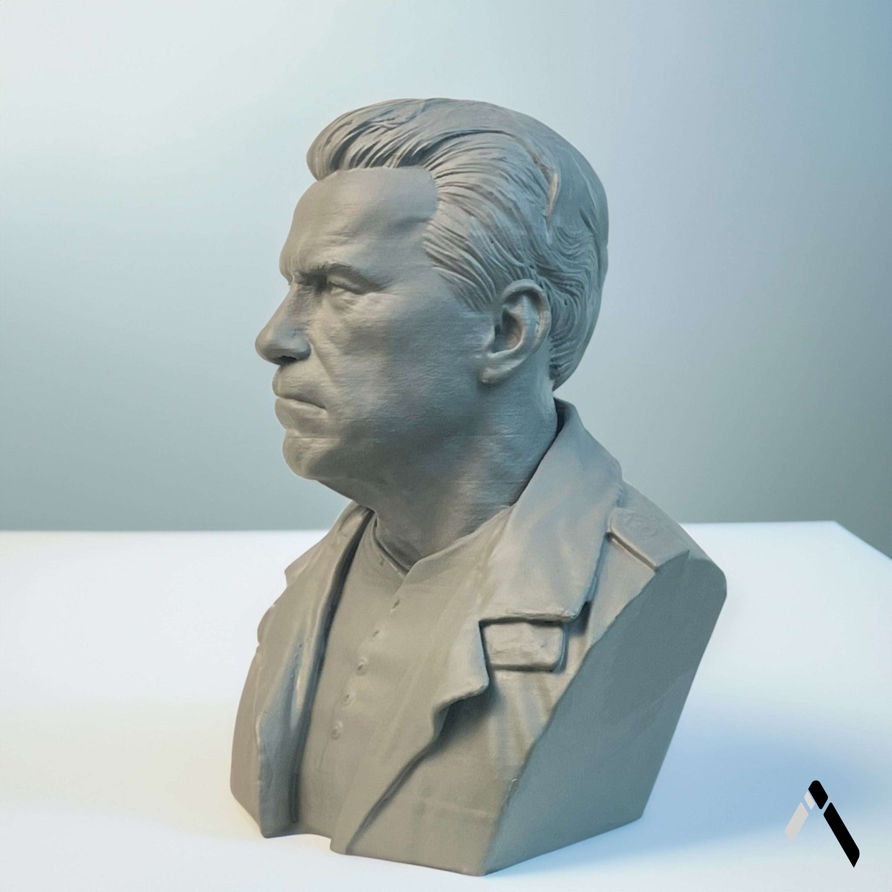 Arnold Schwarzenegger Bust Statue - Terminator Genisys 2016 Movie-1