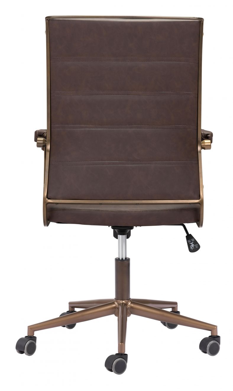Auction Faux Leather Office Chair