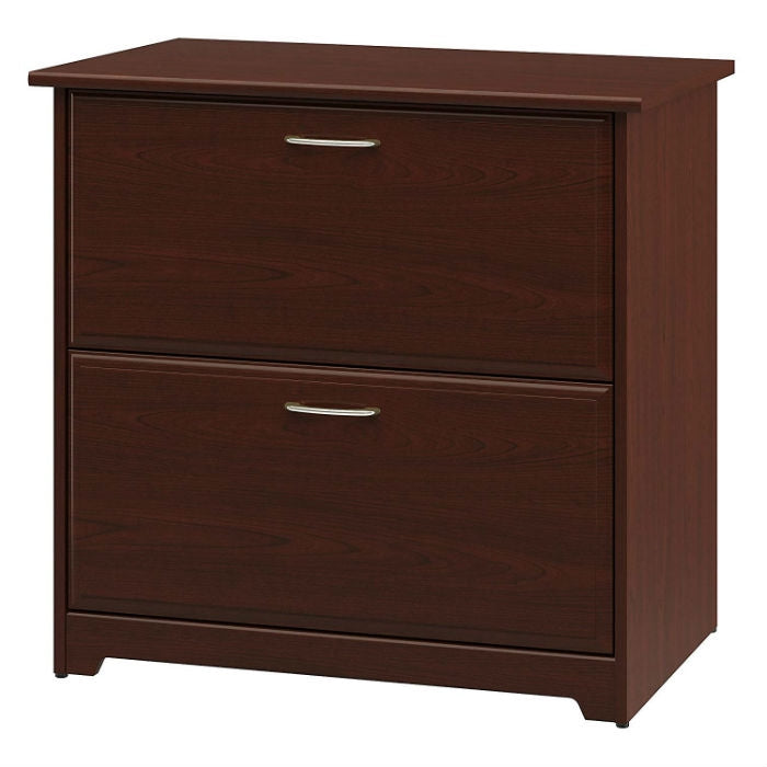 2-Drawer Lateral File Cabinet in Cherry Wood Finish-0