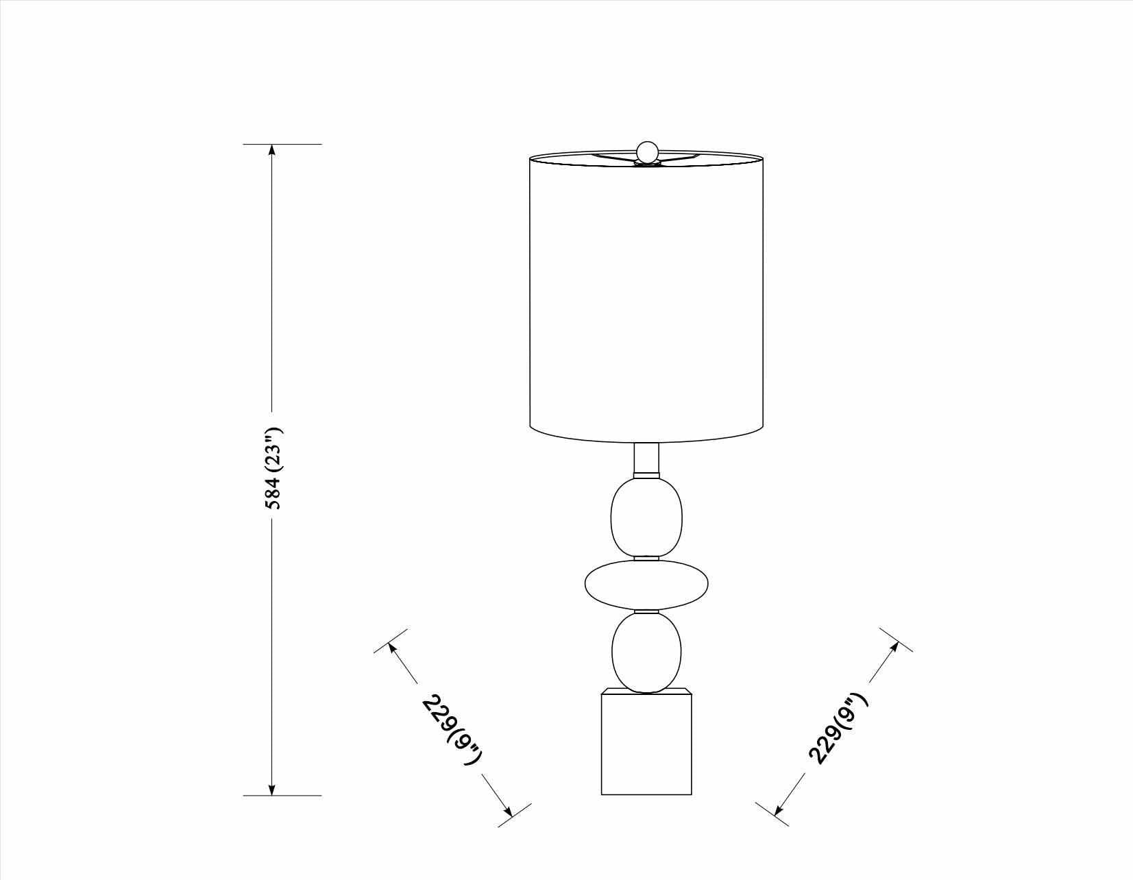 Barichara Black Table Lamp-3