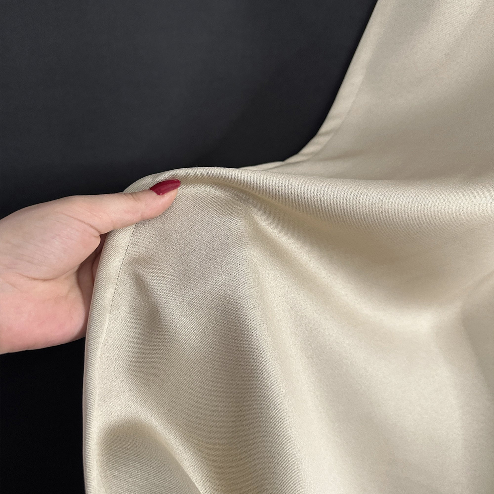 Blackout Beige Curtain