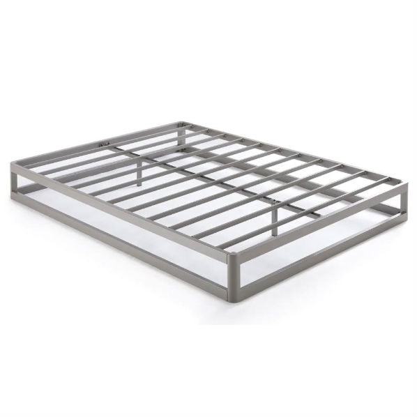 Full size Heavy Duty Modern Low Profile Metal Platform Bed Frame-0