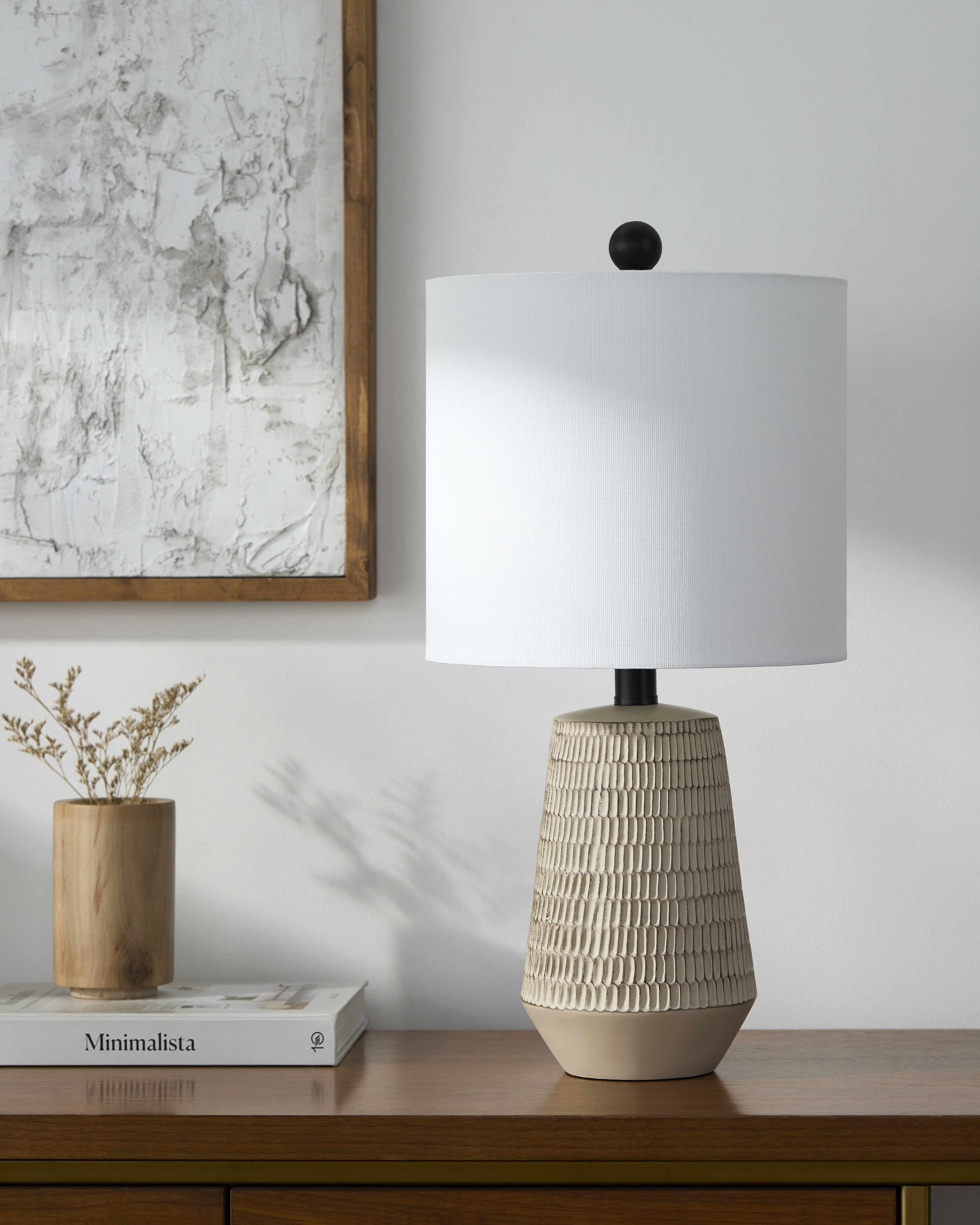 Berehomet Beige Table Lamp-3