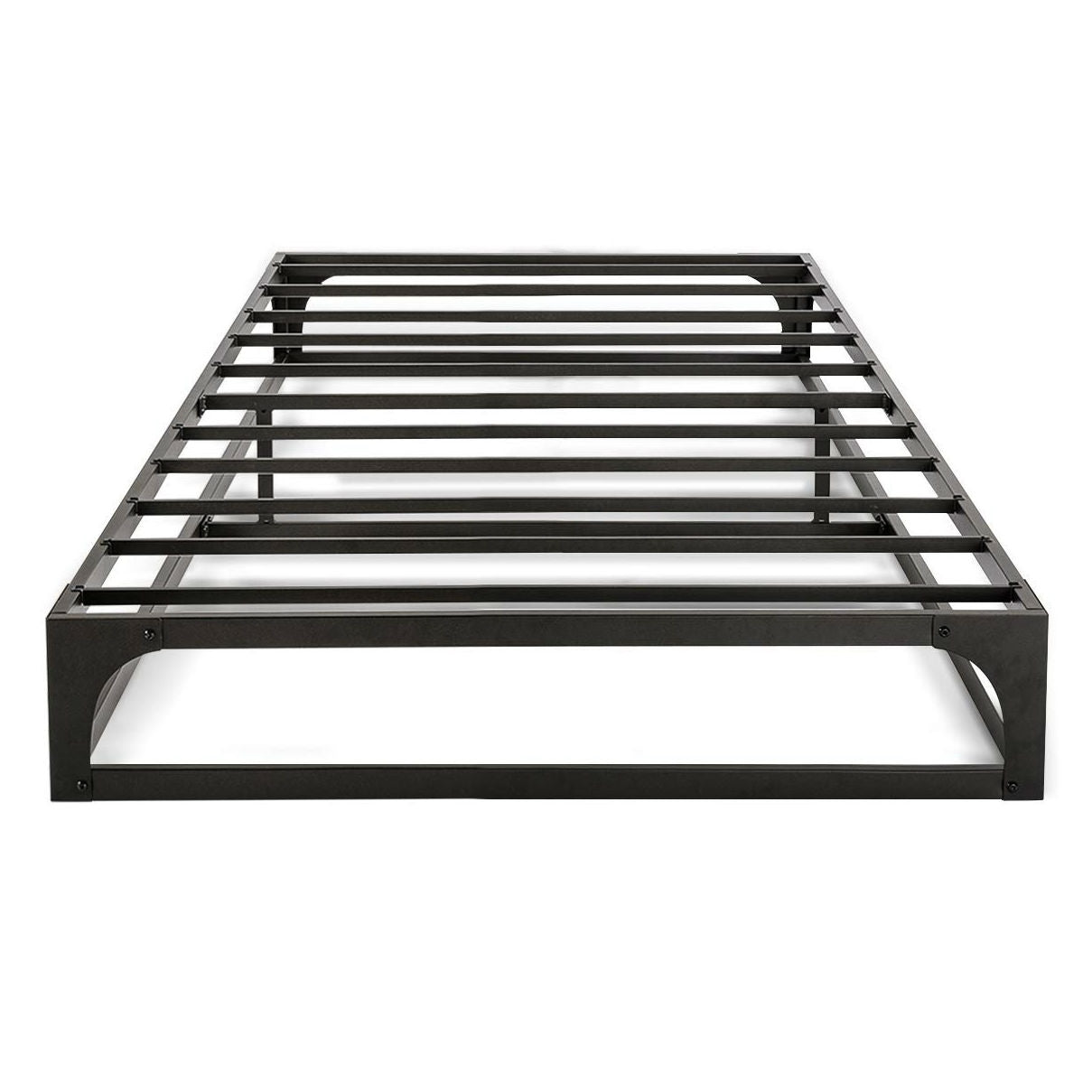 Twin size Modern Low Profile Heavy Duty Metal Platform Bed Frame-0