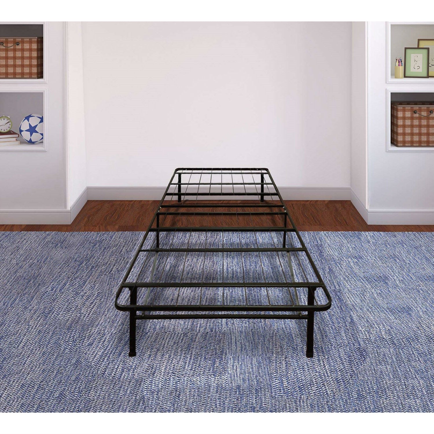 Twin XL size Heavy Duty Metal Platform Bed Frame-1