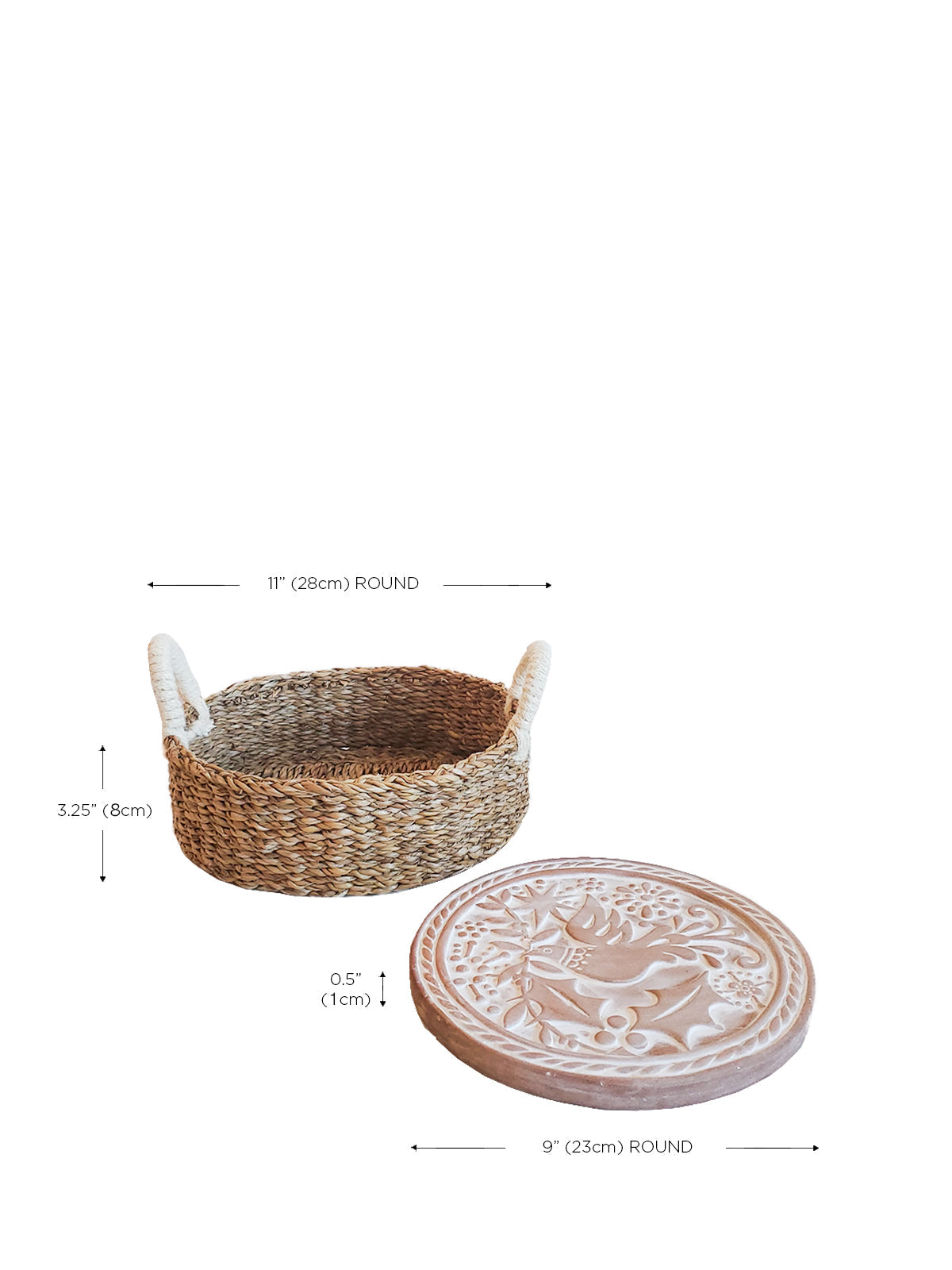 Bread Warmer & Basket - Bird Round-6