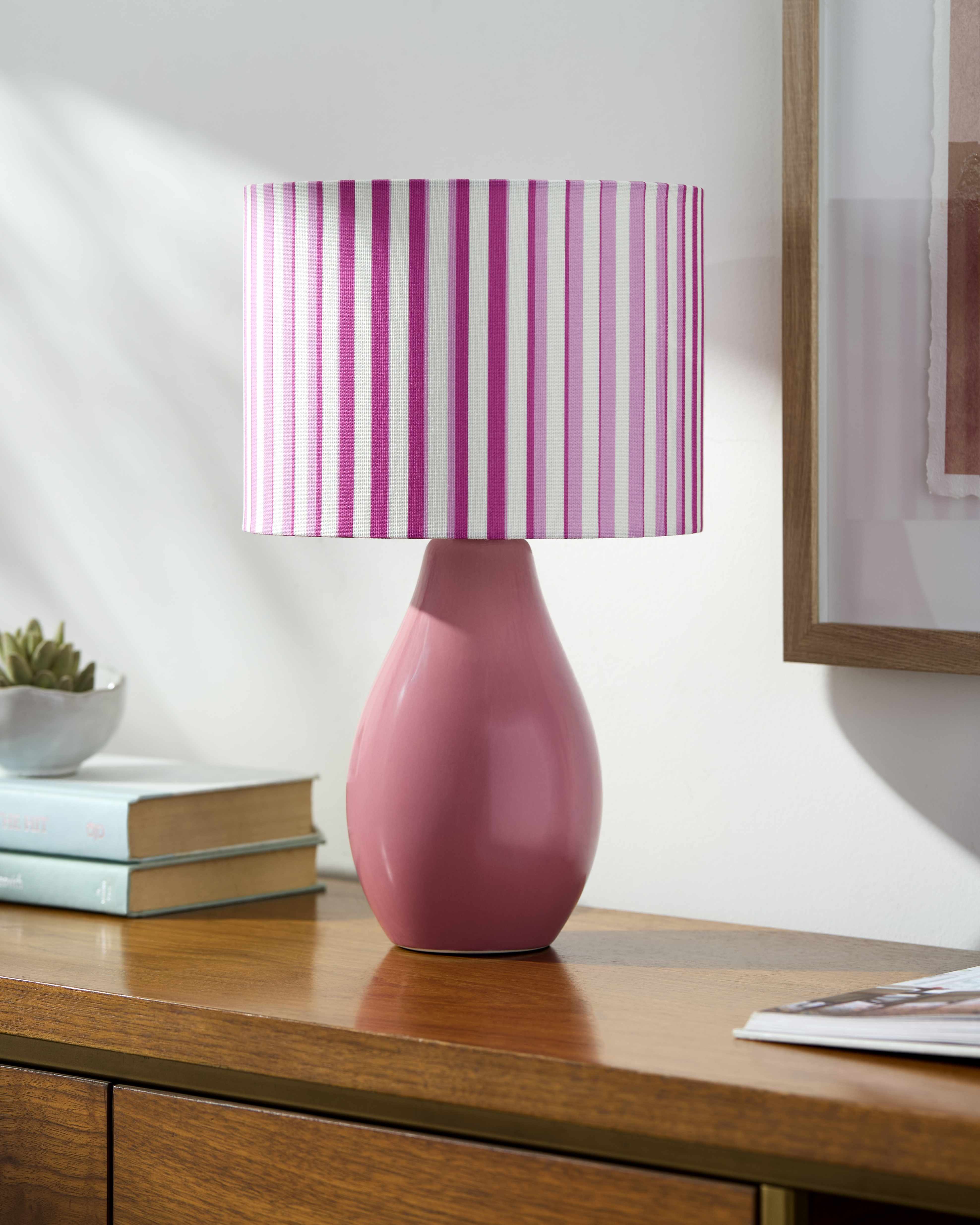 Beitbridge Pink Table Lamp-0