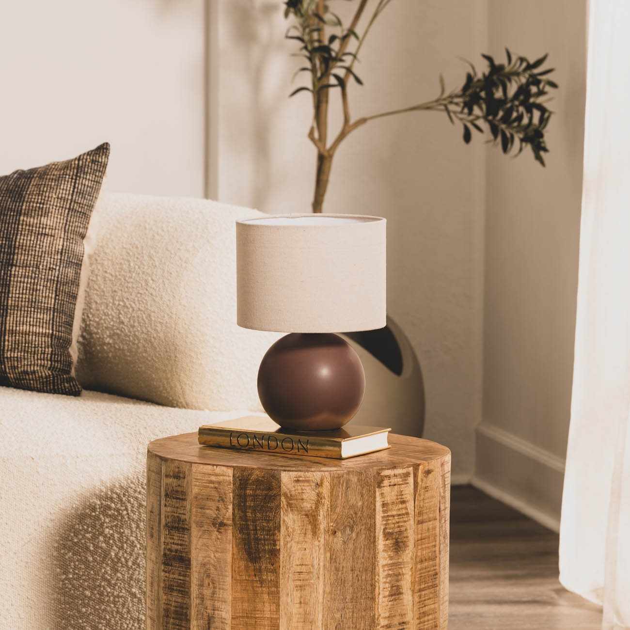 Brennberg Dark Brown Table Lamp-2