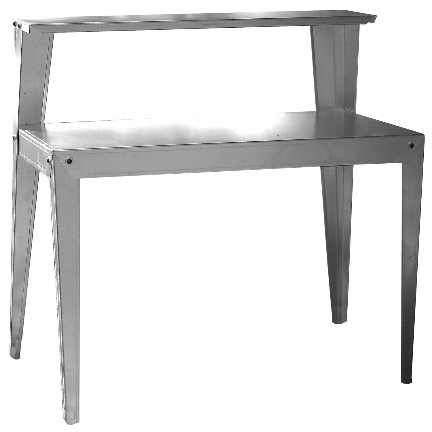 24 x 44 inch Galvanized Steel Top Utility Table Workbench Potting Bench-0