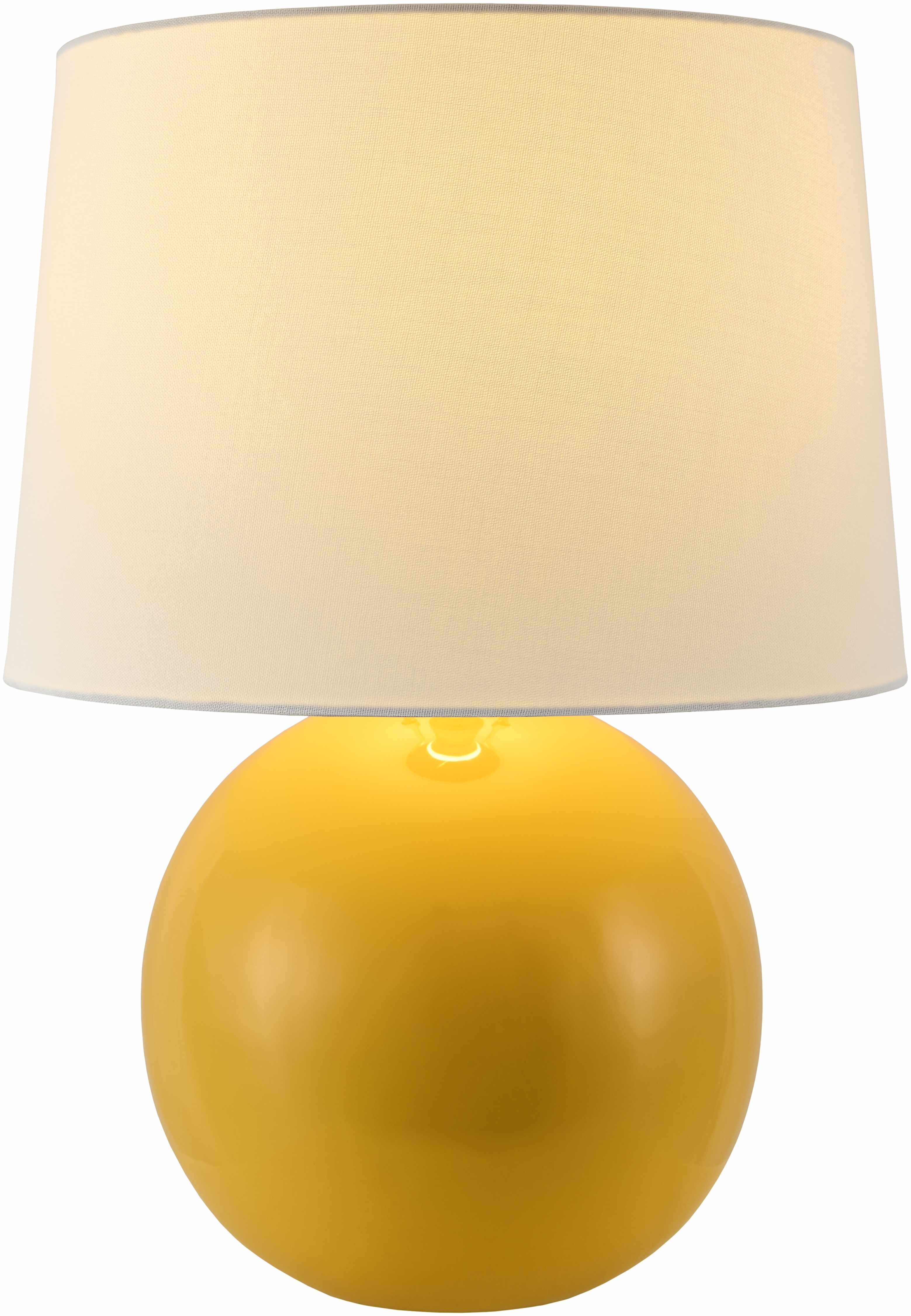 Bhadravati Yellow Table Lamp-1