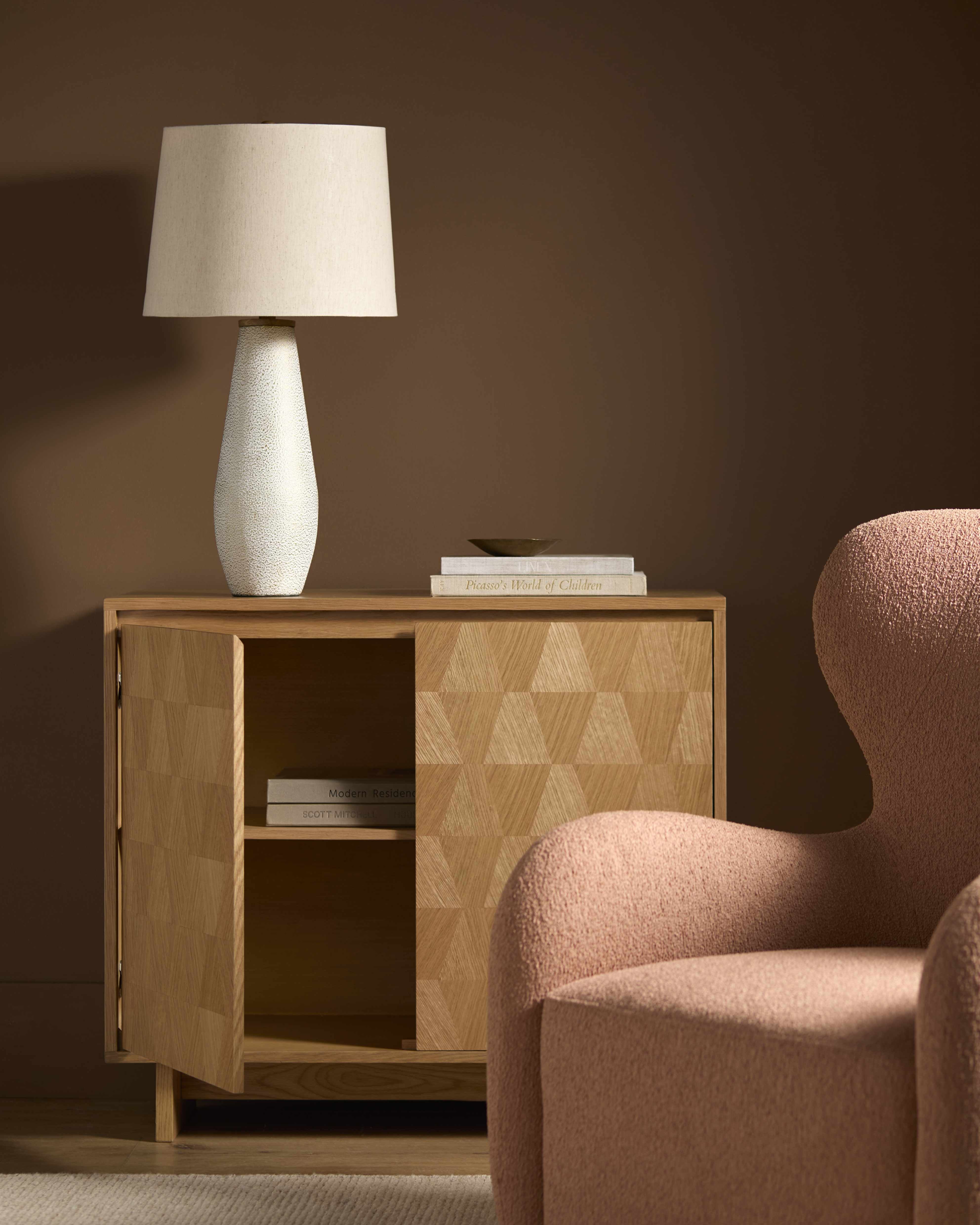 Borgarello Dark Red Cabinet-2