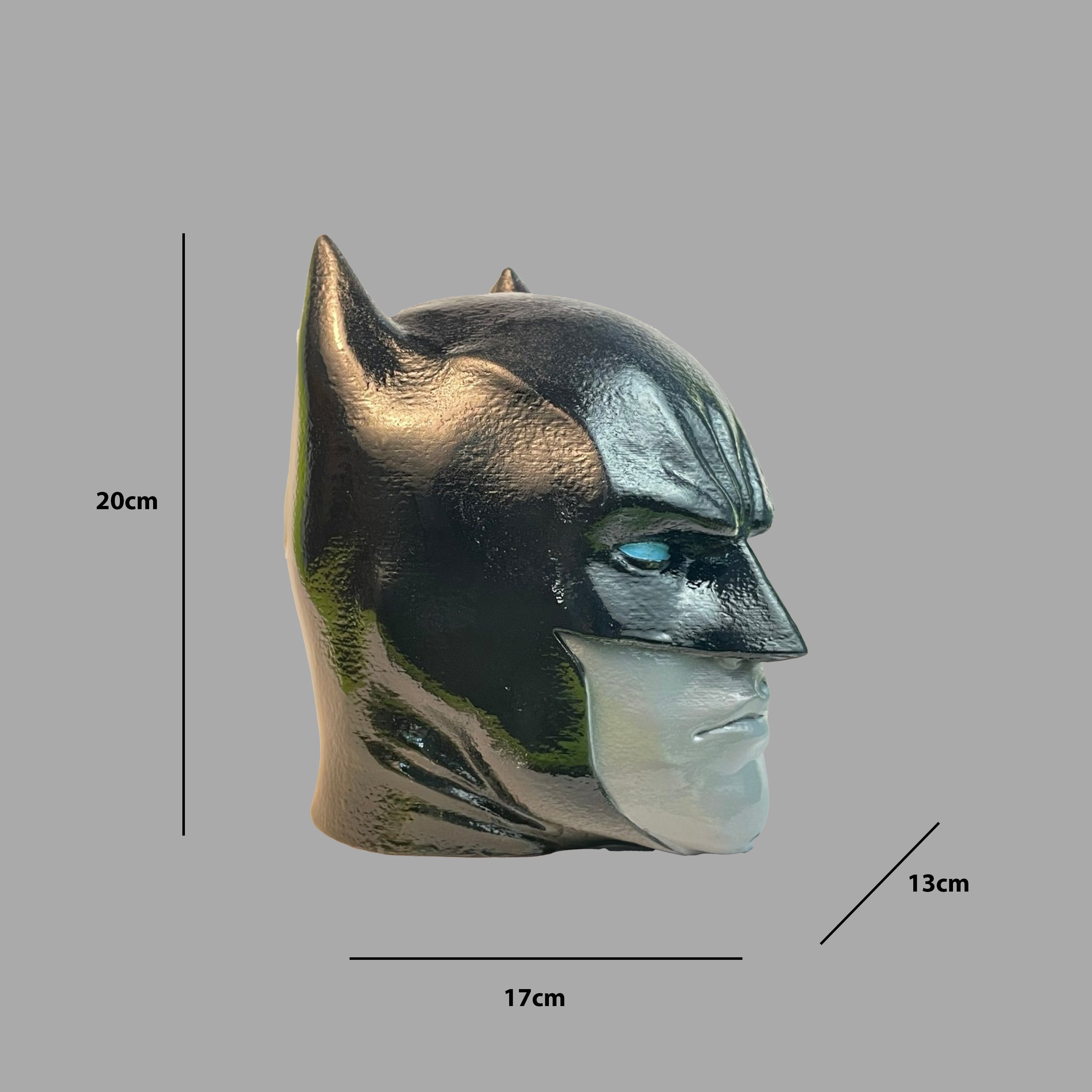 Batman Head Statue & Headphone Stand-2