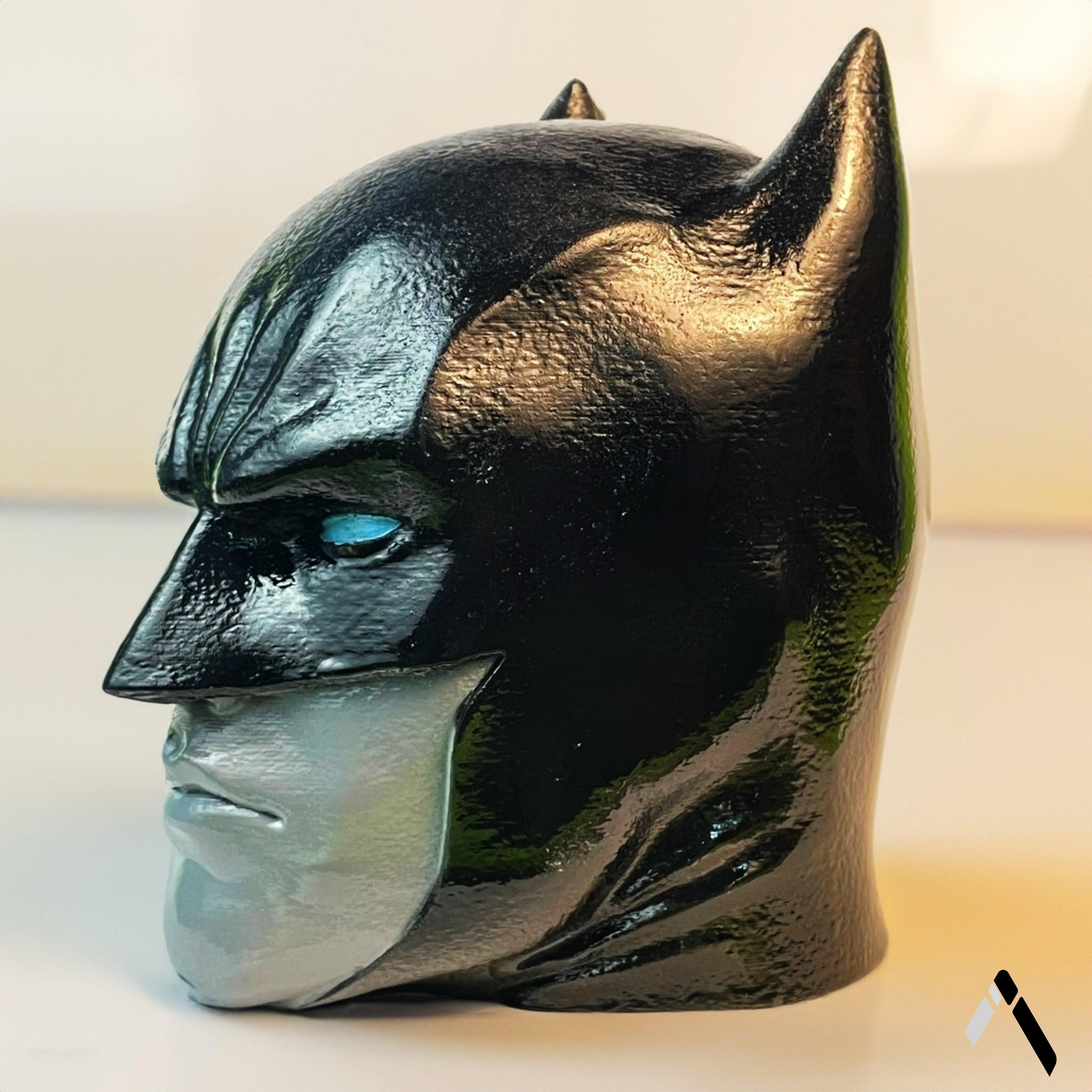 Batman Head Statue & Headphone Stand-1