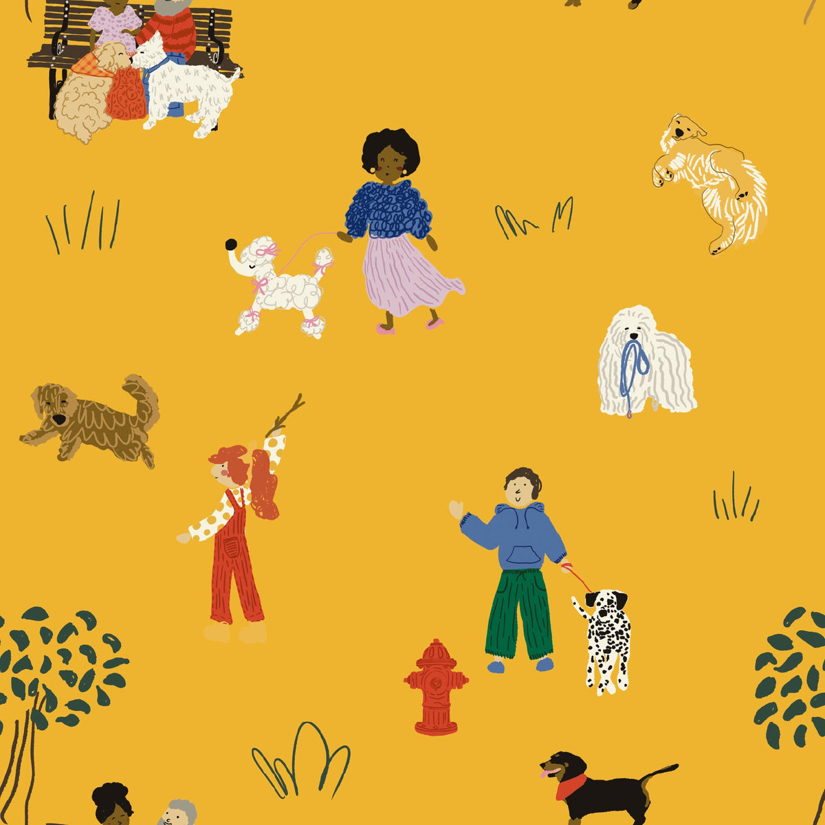 Benjamin Wallpaper by Grumble Co. Designs