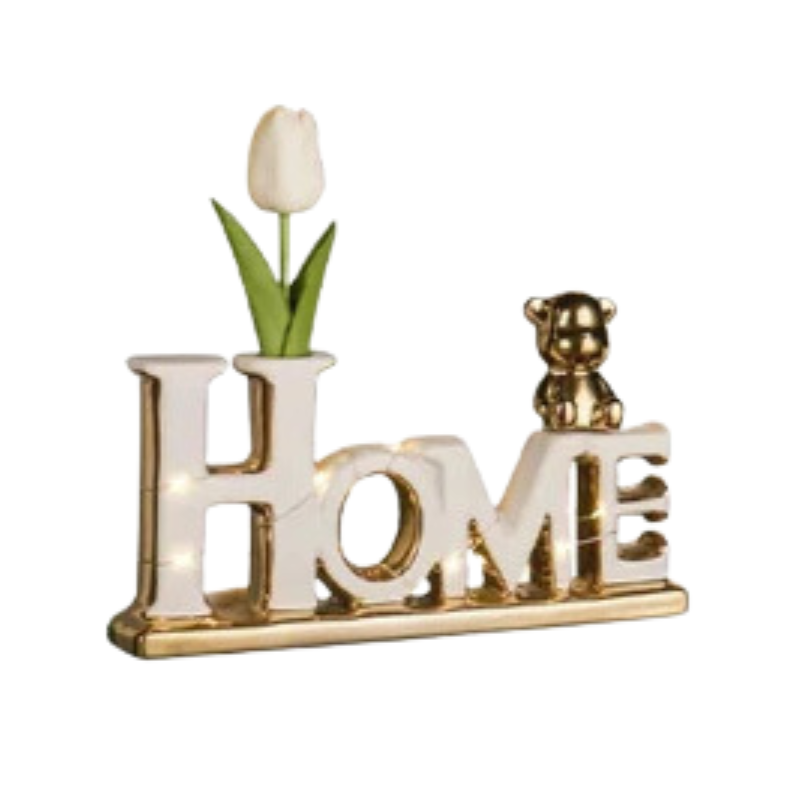 Creative Ceramic 3D Love Bear Ornament-0