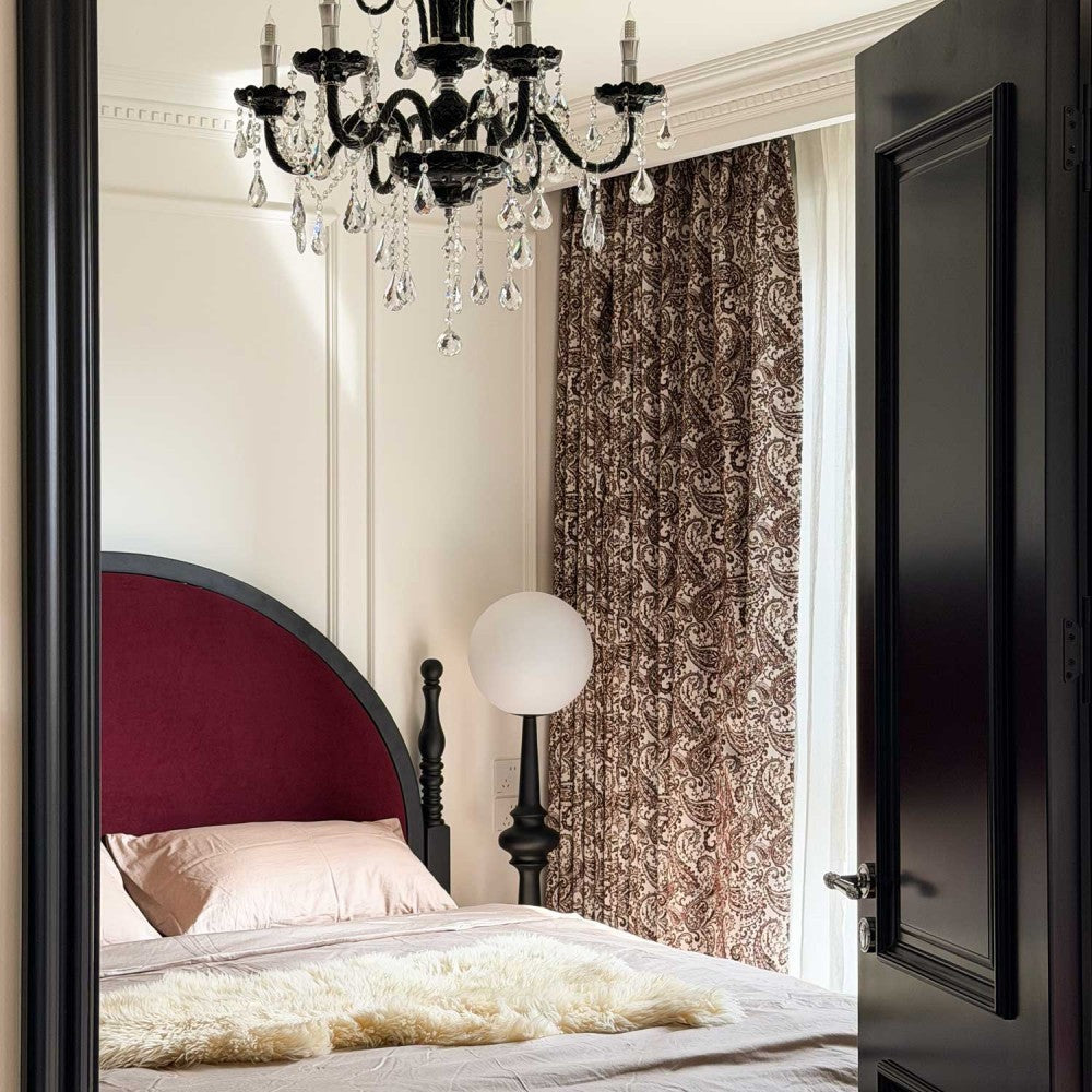 Beverly Classic Room Darkening Paisley Curtains