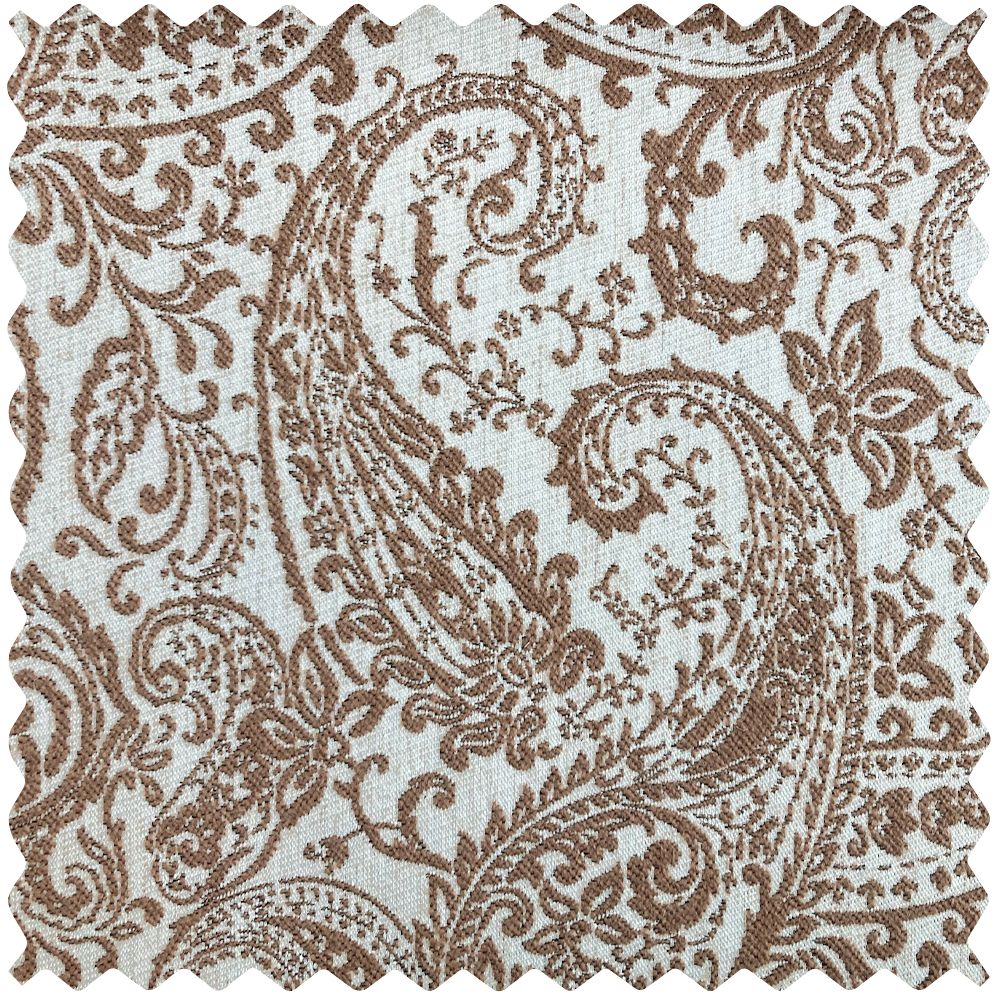 Beverly Classic Room Darkening Paisley Curtains
