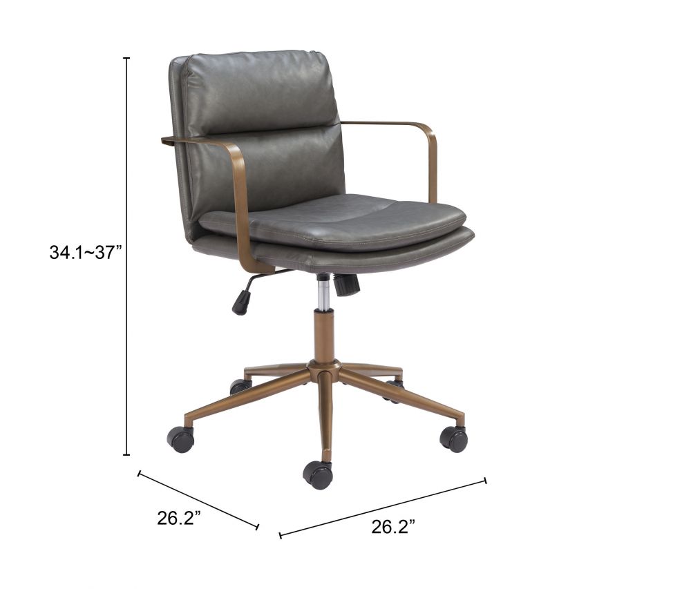 Birao Faux Leather Office Chair