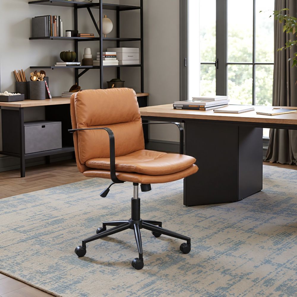 Birao Faux Leather Office Chair