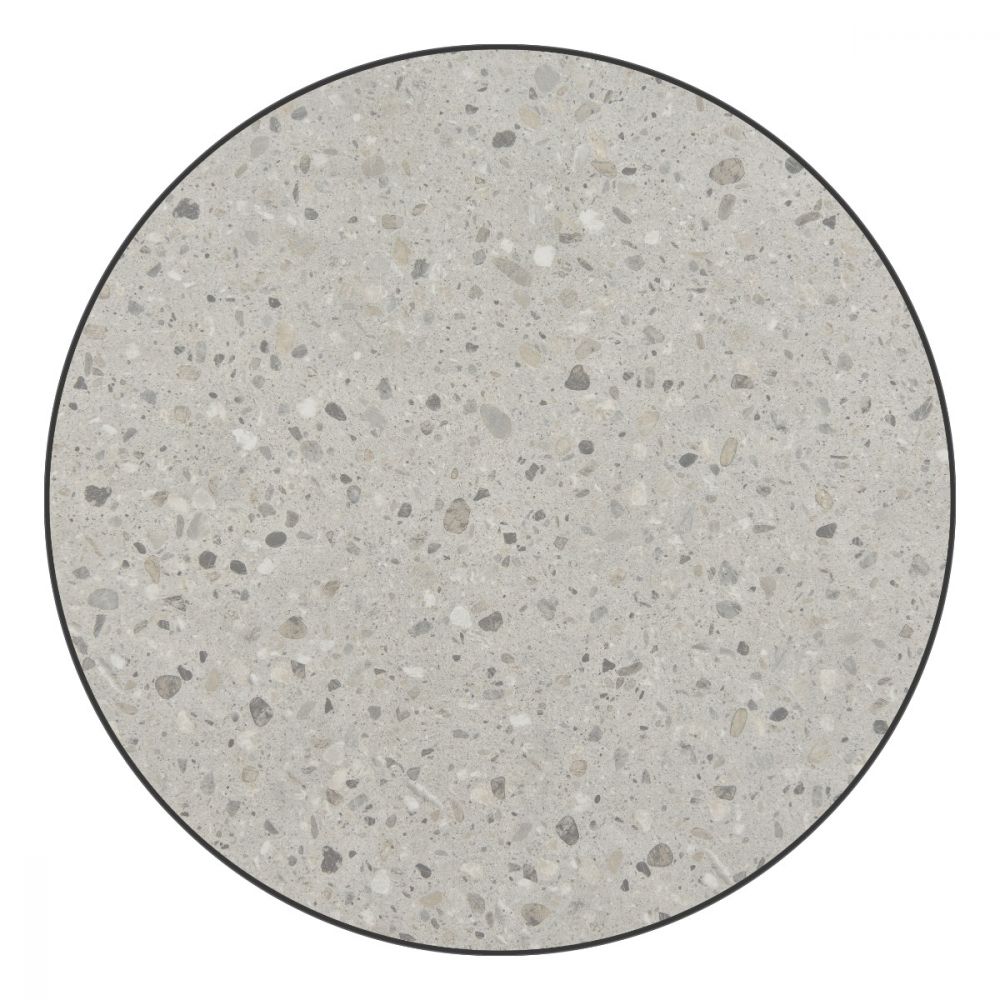 Bite Steel base Round Bar Table