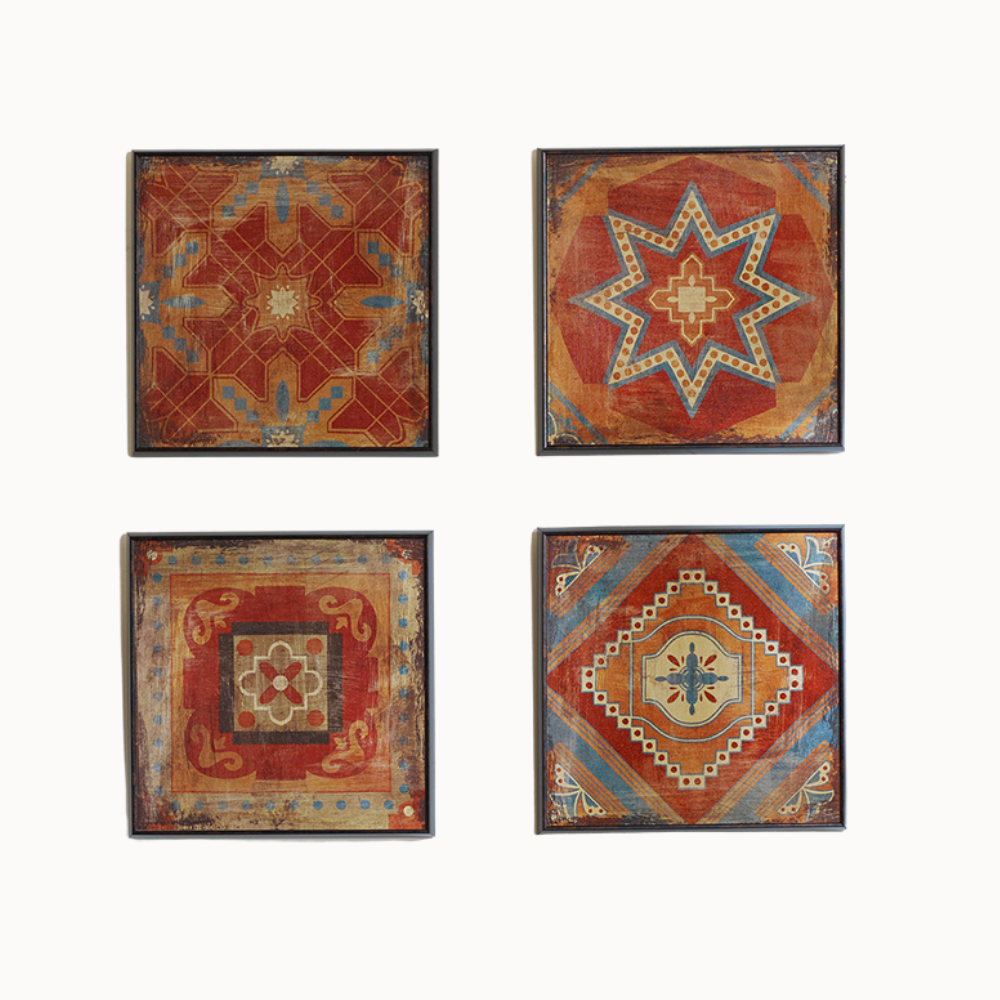 Moroccan Framed Art Set-0