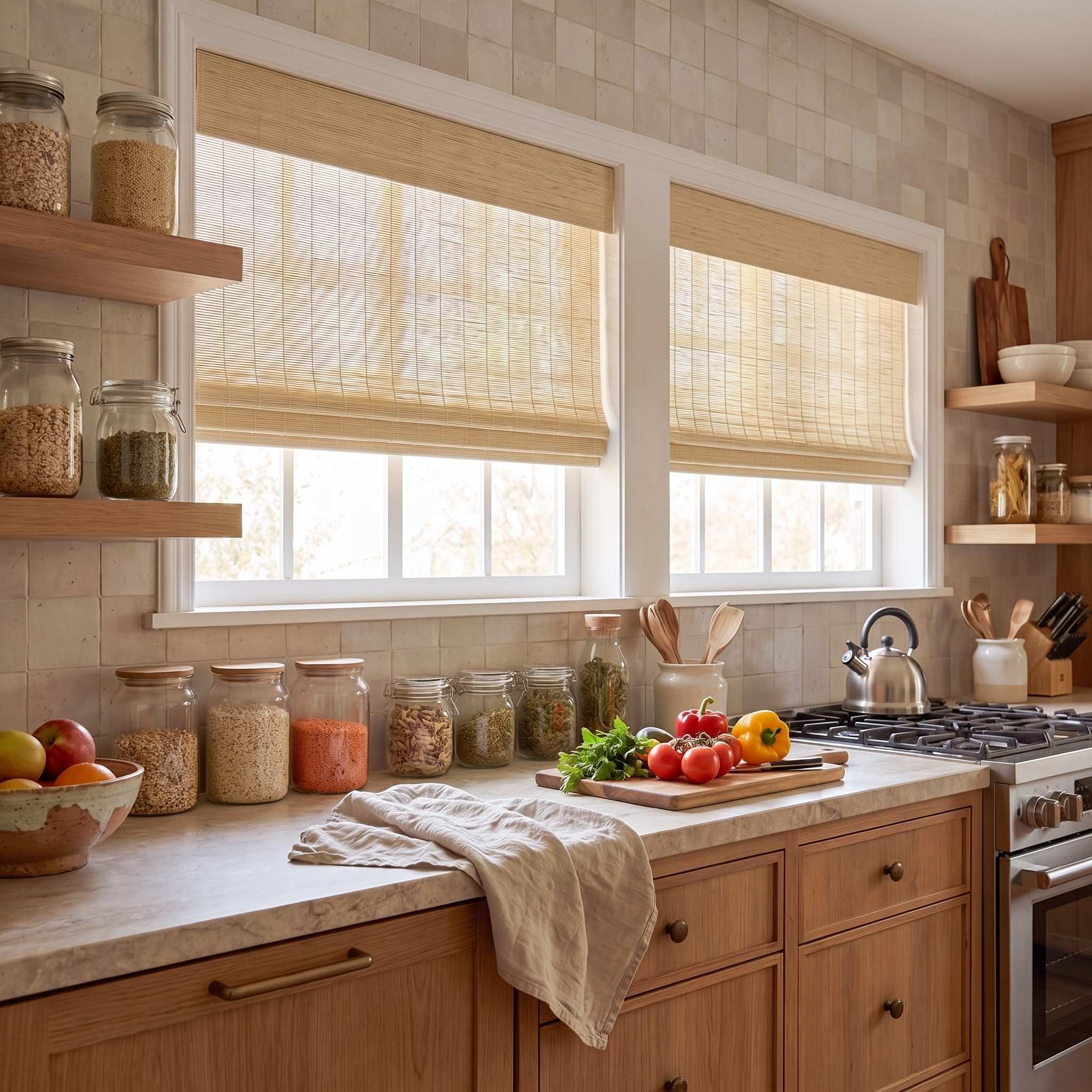 Boldo Delicate Custom Bamboo Shades